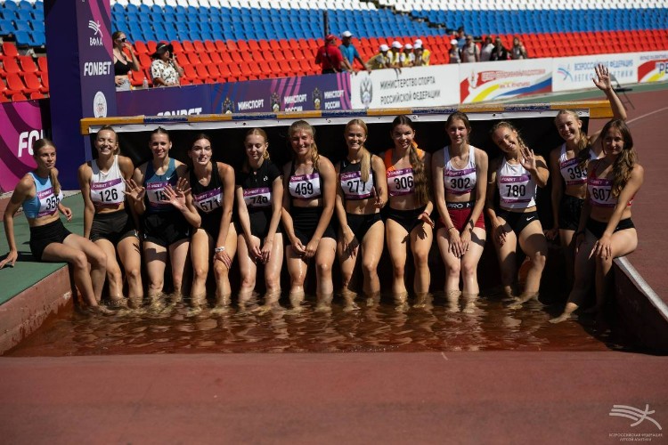 Призёрами первенства России по лёгкой атлетике стали юниорки из Иркутской области