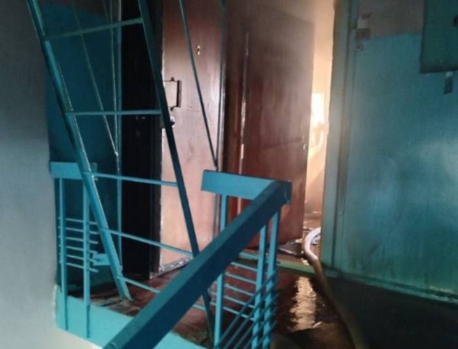 42-летний житель Саянска устроил пожар в квартире и погиб