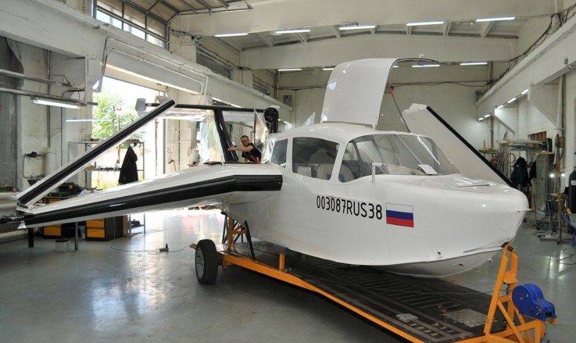 Энтузиаст из Братска собирает экранопланы