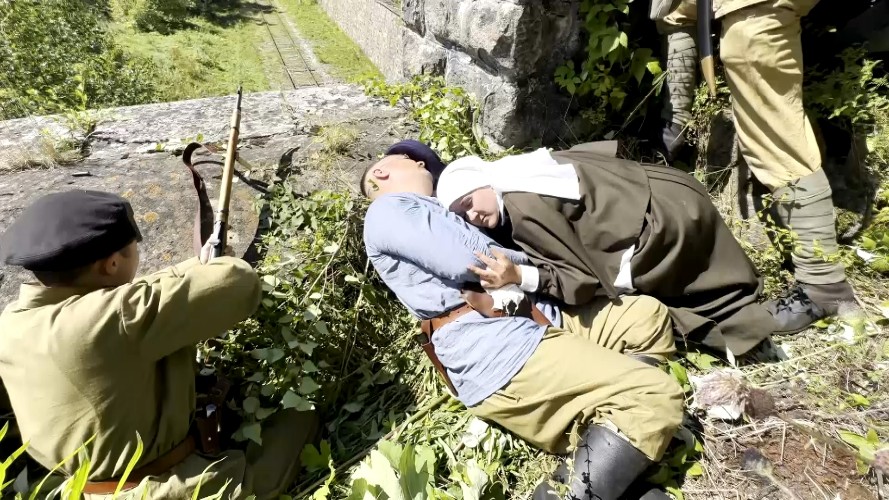 В Слюдянском районе прошла реконструкция боёв Гражданской войны в Сибири