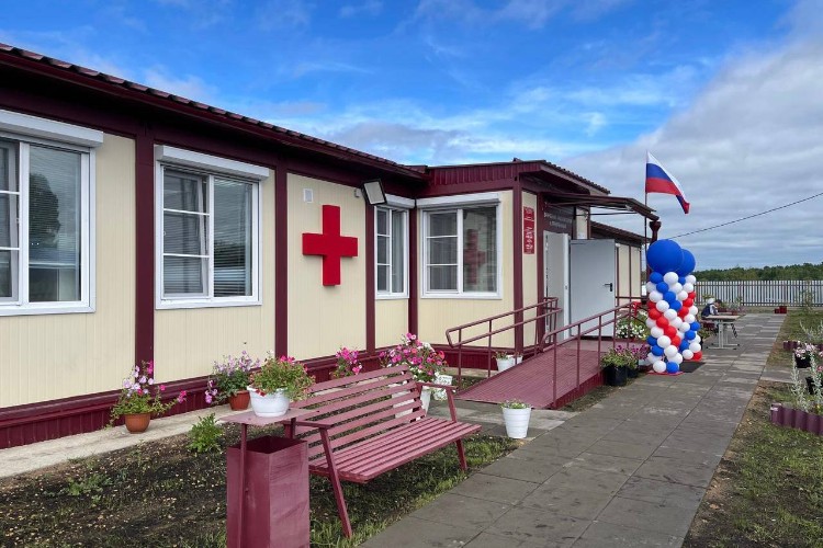 Первый за 30 лет соцобъект открыли в посёлке Прибрежном Братского района