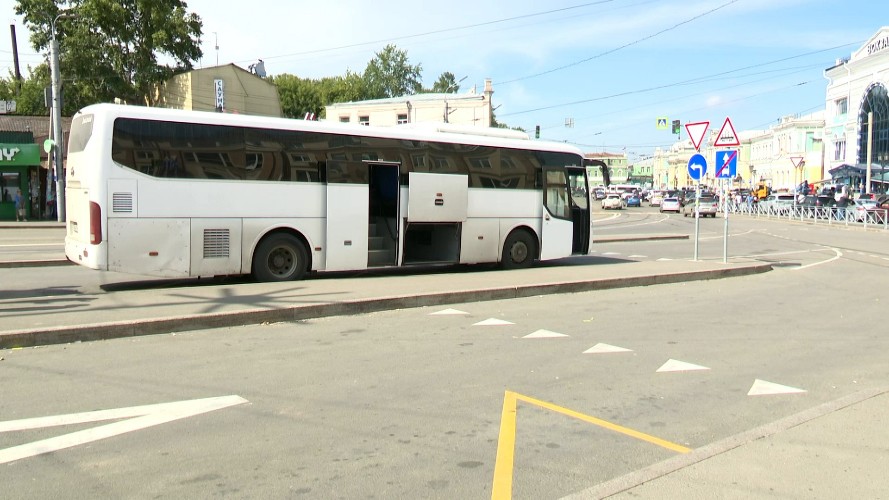 Парковок для туристических автобусов катастрофически не хватает в Иркутске