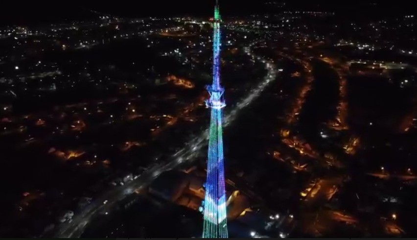 Братская телебашня зажжётся в честь 24-летия Российской телевизионной и радиовещательной сети