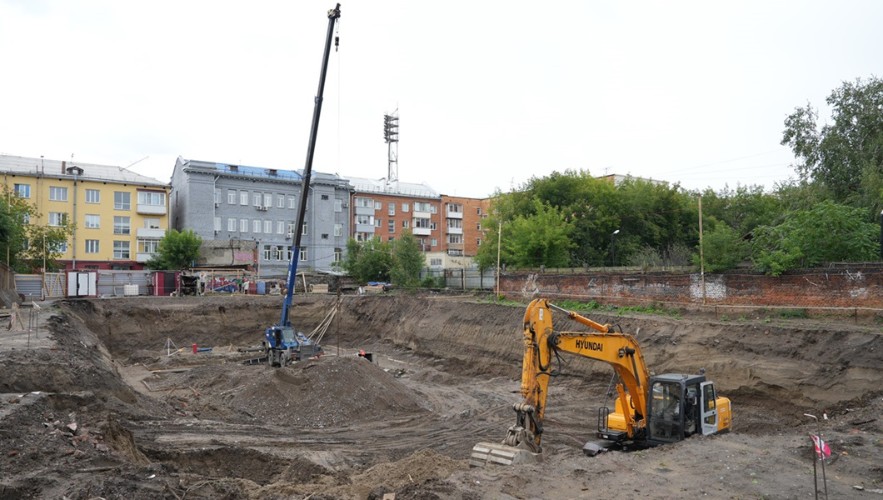 Строительство Суриков-центра началось в Красноярске