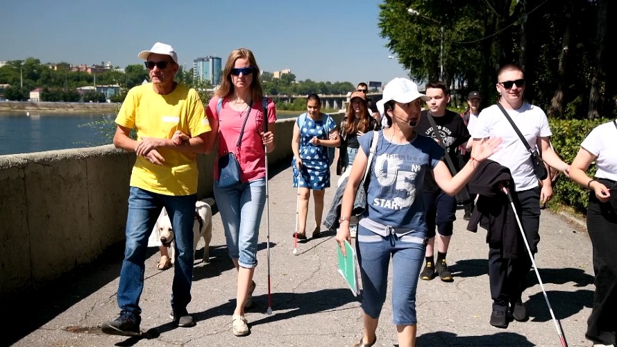 Умный стикер расскажет об Иркутске