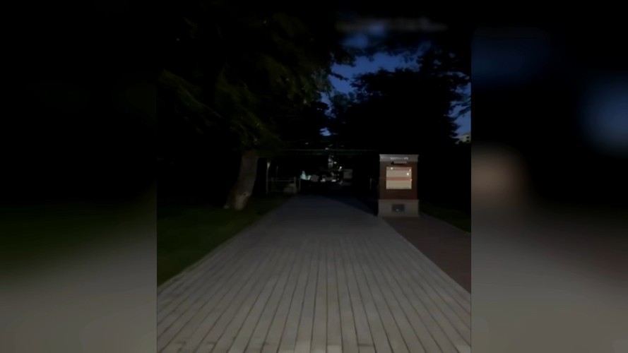 Иерусалимский парк в Иркутске погружается во тьму каждый вечер