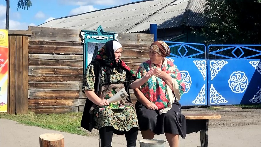 Постановку Вампилова показали под открытым небом в Кутулике