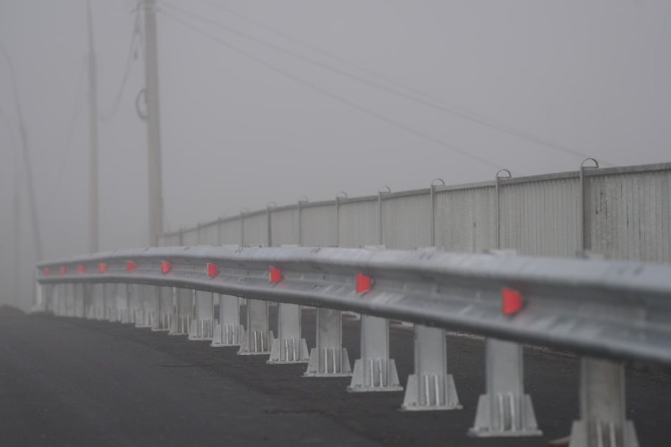 Путепровод в Мегете снова открыли для проезда