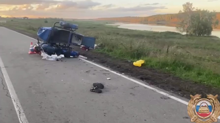 Мотоциклист без прав спровоцировал смертельное ДТП с коровой в Заларинском районе