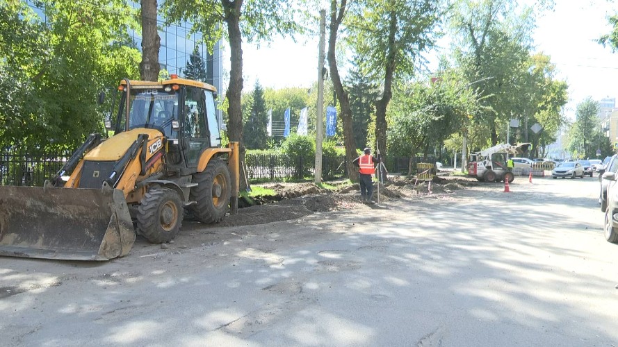 С опозданием начались ремонты на ряде улиц Иркутска