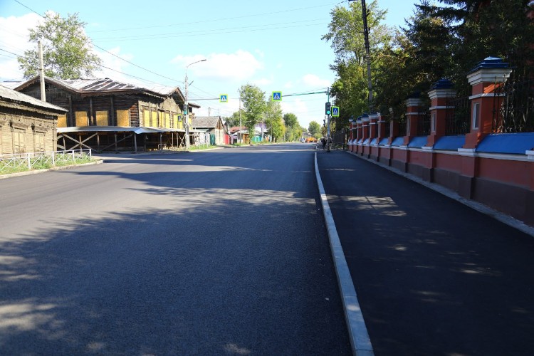 Дороги на месте прокладки теплового луча в Иркутске восстановят до середины октября