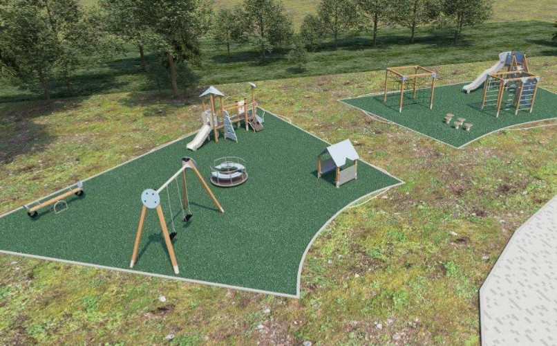 Игровые и спортплощадки обновят на бульваре Постышева в Иркутске