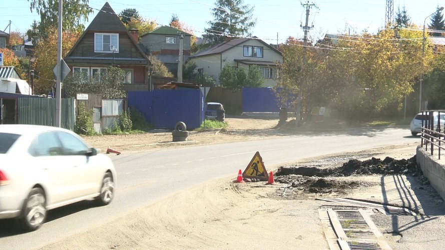 Невезучая улица: ремонт Костычева в Иркутске снова затягивается