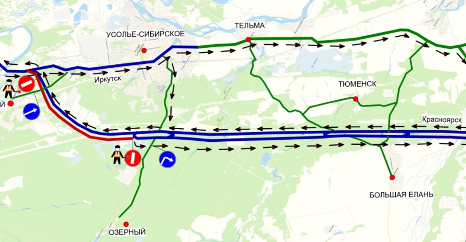 Велосоревнования изменят движение на трассе под Усольем-Сибирским 27 сентября
