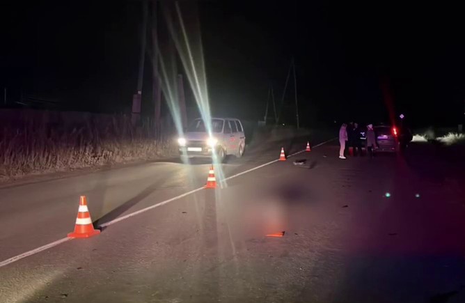 В Братске пешехода насмерть сбили две иномарки