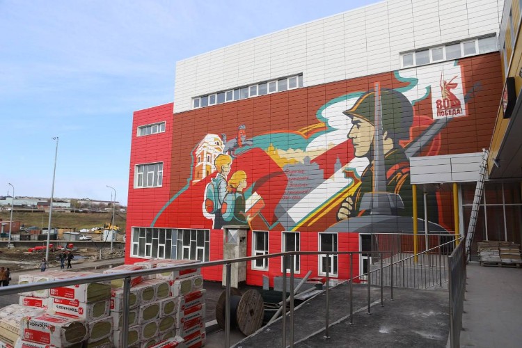 Строительство самой большой школы в Иркутской области вышло на финишную прямую