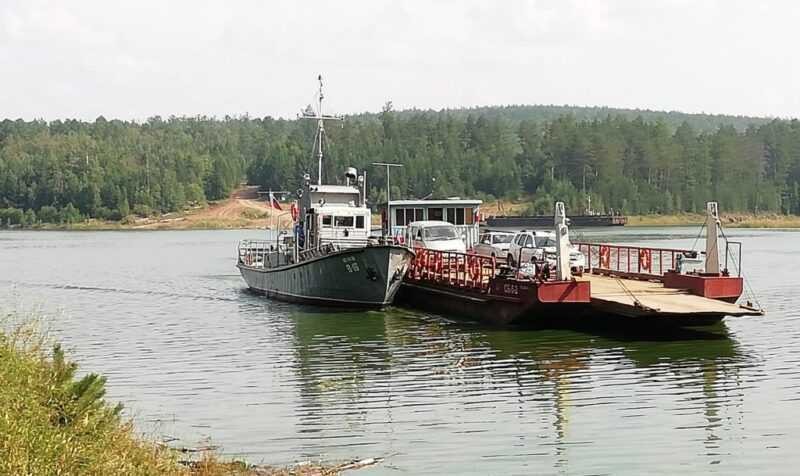 Паромная переправа «Тангуй-Добчур» возобновит работу 13 октября после срочного ремонта