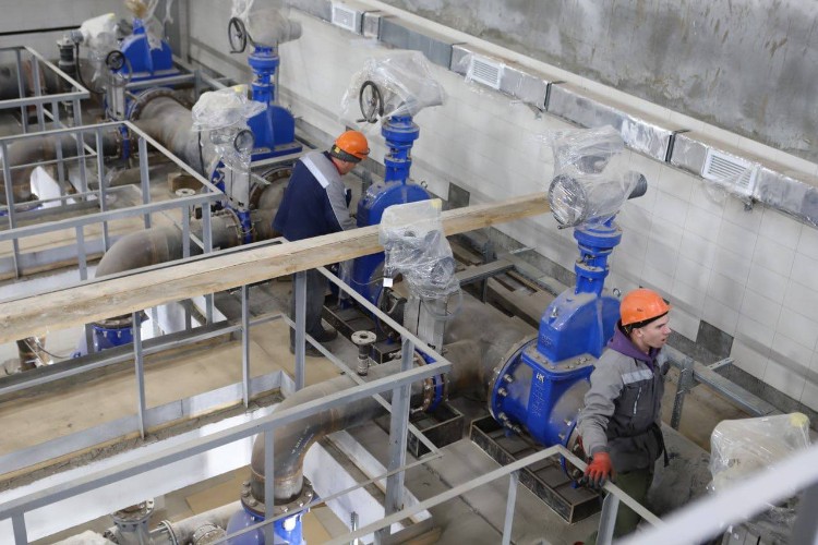 КНС «Нижний бьеф» на Верхней Набережной Иркутска готова к запуску