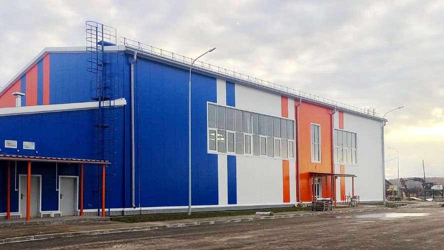 На 99% готов новый спорткомплекс в Балаганске