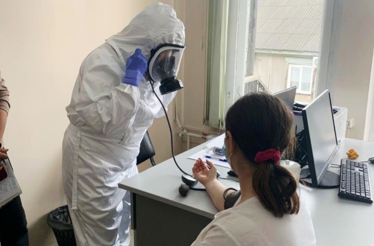 Учения по борьбе с сибирской язвой прошли в Осинской больнице