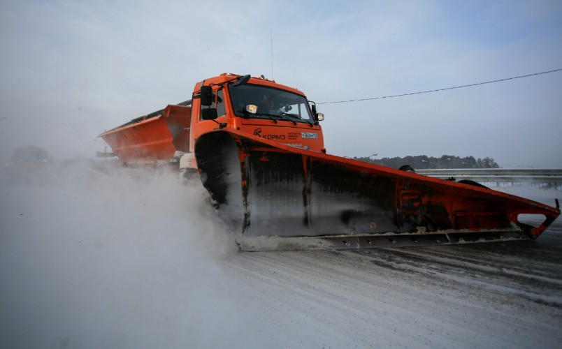 Снегопады осложнят обстановку на дорогах Иркутской области в ближайшие дни