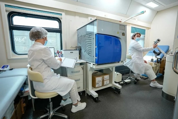 Медпоезд «Святой Пантелеймон» посетит 7 станций в Иркутской области