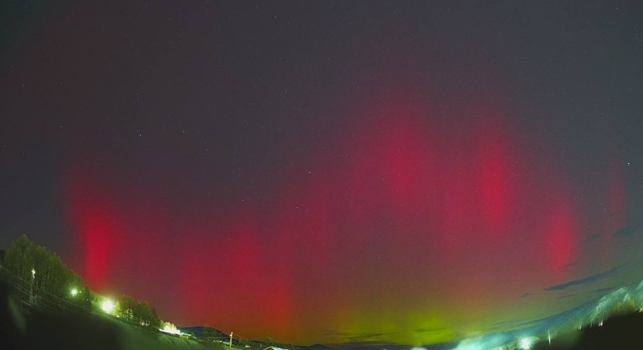 Полярное сияние наблюдали жители разных районов Приангарья