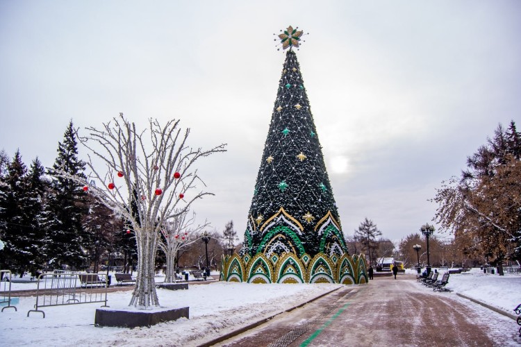 Стала известна дата открытия главной новогодней ёлки Иркутска