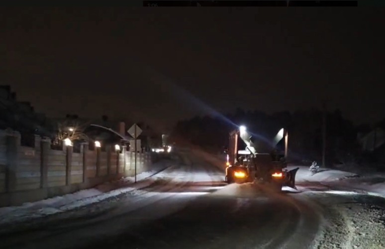47 единиц техники  чистит от снега трассу «Байкал» в Иркутской области