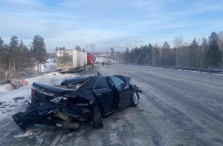 4-летний ребёнок пострадал в лобовом столкновении на трассе «Байкал» в Шелеховском районе