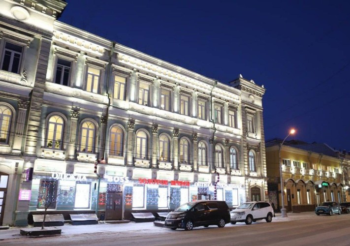 2000 светильников преобразили исторический центр Иркутска