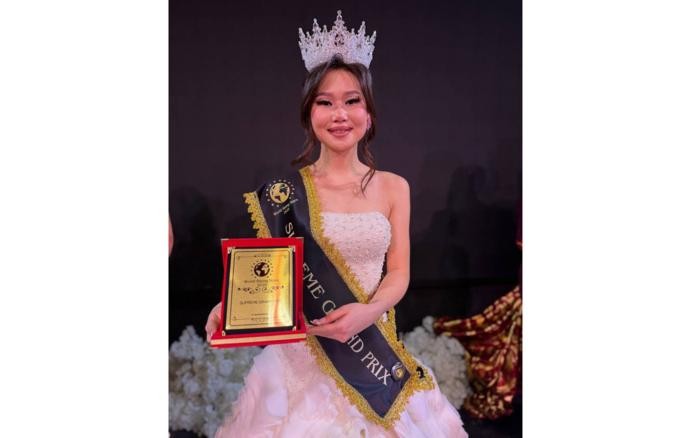 17-летняя школьница из Осы победила в международном конкурсе красоты