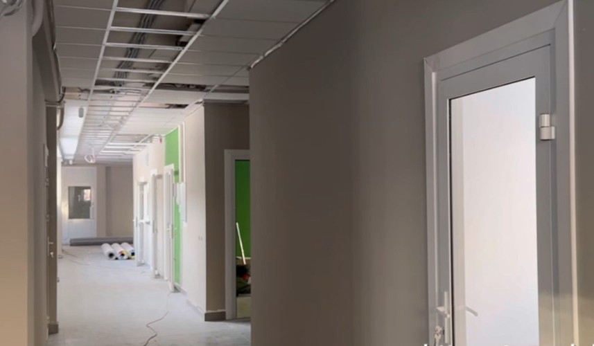 Ремонт в кабинетах будущего «Кванториума» Братска завершится в январе