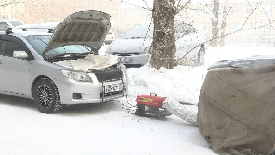 Морозы испытывают иркутян на прочность