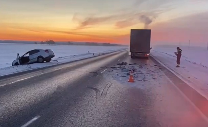 Три медработника пострадали в аварии под Усольем-Сибирским