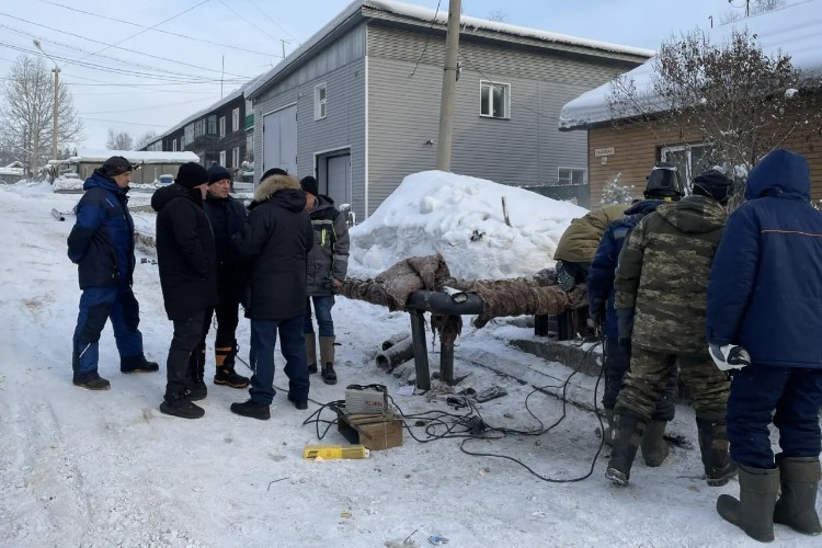 В 12 домах и школе в Бодайбо восстановили отопление