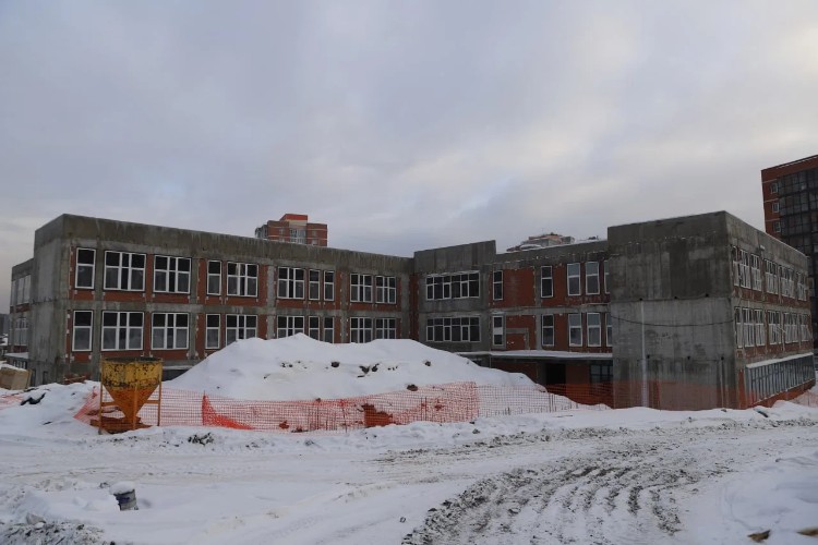 В 25% оценивается готовность новой школы в иркутском микрорайоне Союз