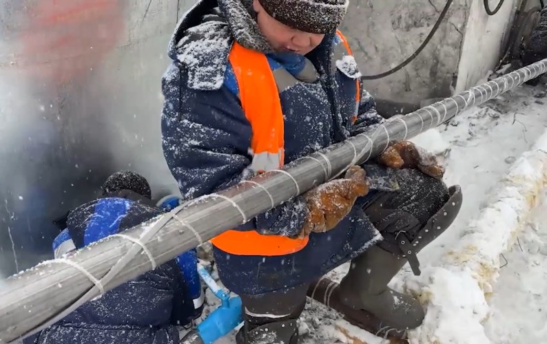 Ещё 13 домов подключили к теплу в Бодайбо