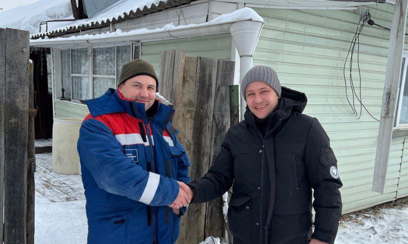 Бригада энергетиков от Эн+ переводит на электроотопление 12 размороженных домов в Бодайбо