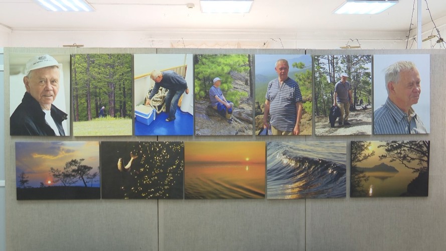 Фотовыставка о последней встрече Валентина Распутина с Байкалом открылась в Иркутске