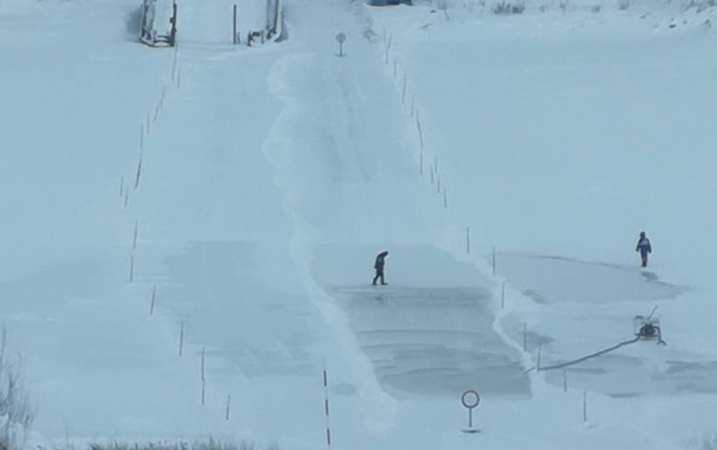 Нарушения обнаружены на четырёх ледовых переправах под Тайшетом