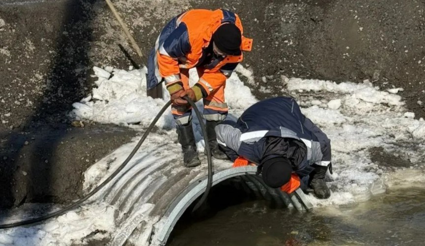 Угроза подтопления жилых домов устранена в Ленинском округе Иркутска 14 марта
