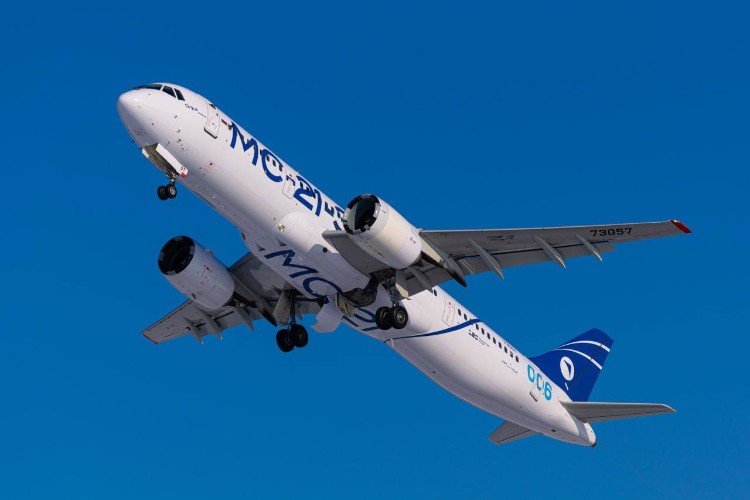 Иркутский МС-21 прилетел в Архангельск для испытаний над Белым морем