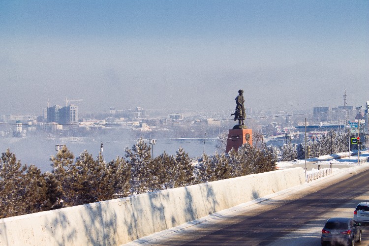 Иркутск февральский