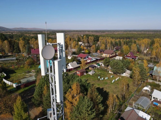 Базовая станция обеспечит жителям Якимовки связь с оперативными службами в случае половодья