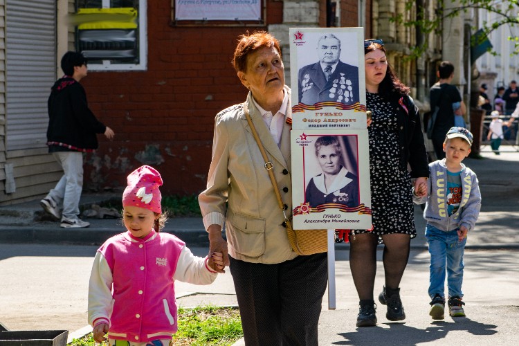 Шествие «Бессмертного полка» состоится в Иркутске в очном формате