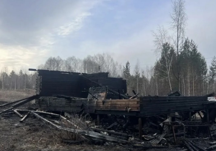 55-летний мужчина погиб при пожаре под Иркутском