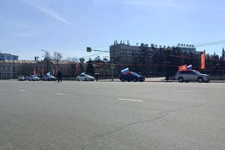 Автопробег в честь 81-й годовщины Победы стартовал в Приангарье