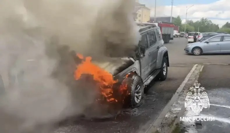 В Братске горел «Танк»
