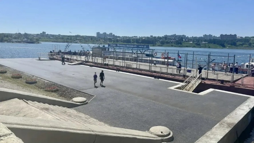 Причал в центре Иркутска отремонтировали по иску прокуратуры
